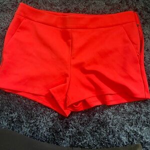 Red express shorts